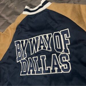 RARE By Way Of Dallas x Dallas Cowboys Varsity Jacket size 2XL Mens